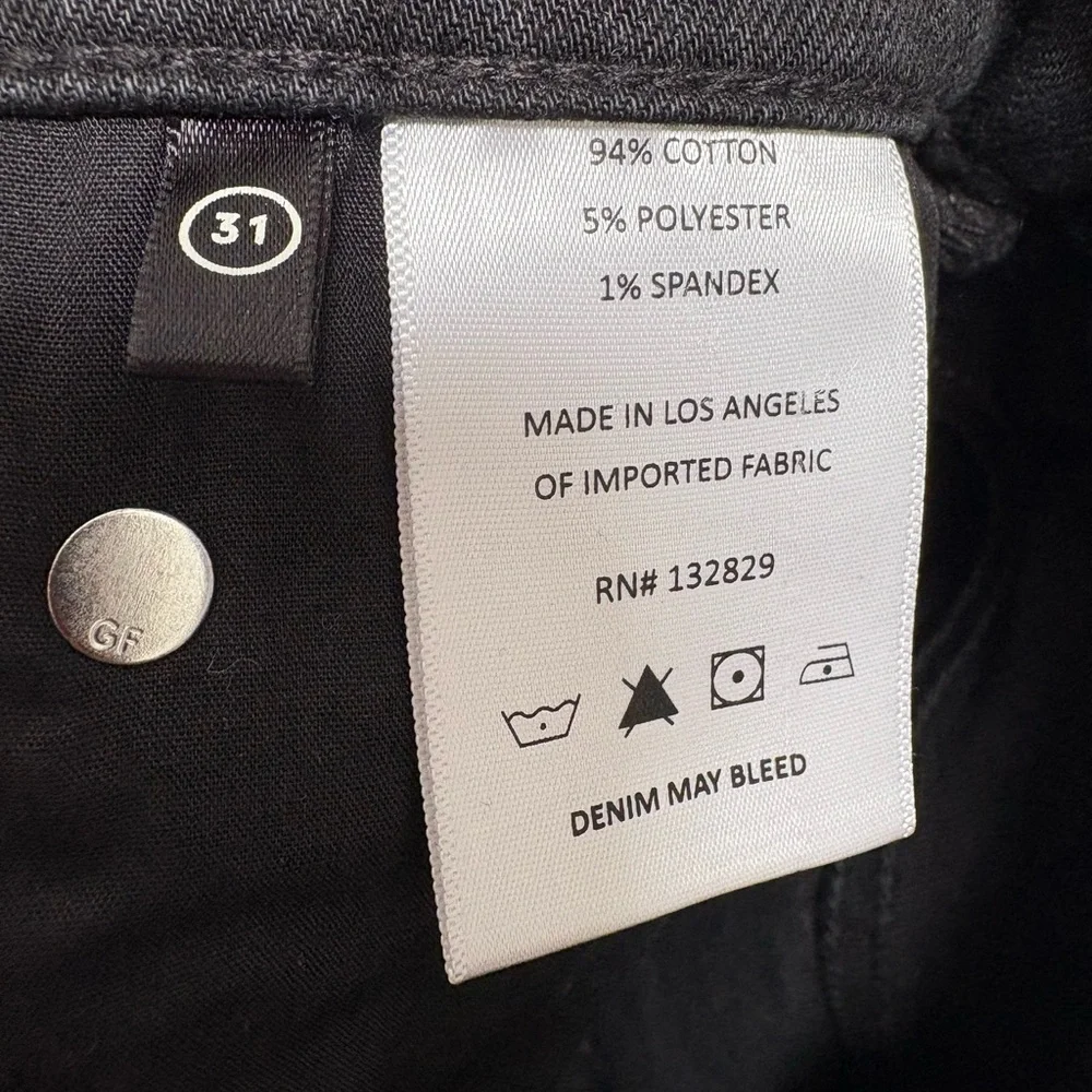 NEW GRLFRND Rayssa High Rise Super Flare Jeans Size 31 - Picture 12 of 13